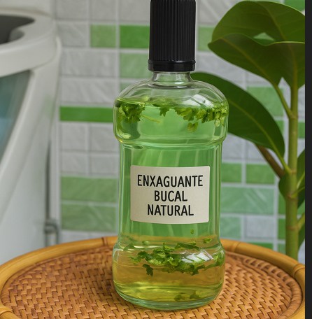 Spray/infusão herbal para cuidados capilares